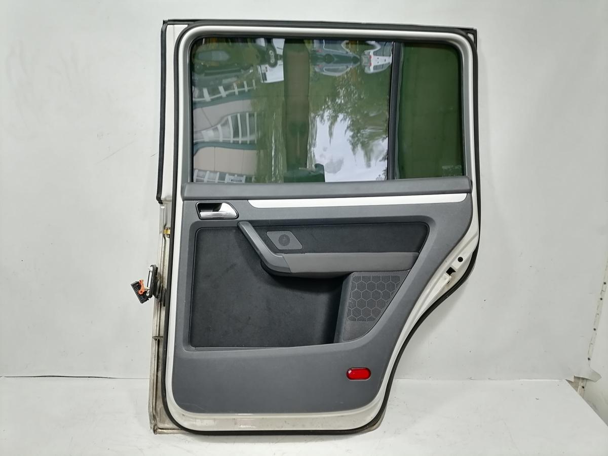 VW Touran original T&uuml;r hinten rechts LR7L Silver Leaf Rohbau Bj.2009